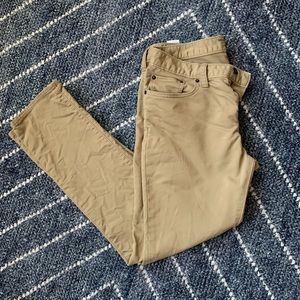 Banana Republic Travel Jeans- Khaki color